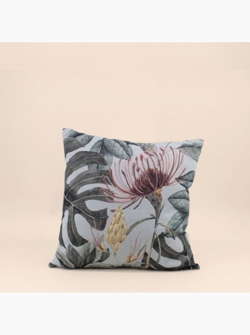 Coussin imprimé floral 45x45cm - Kiabi