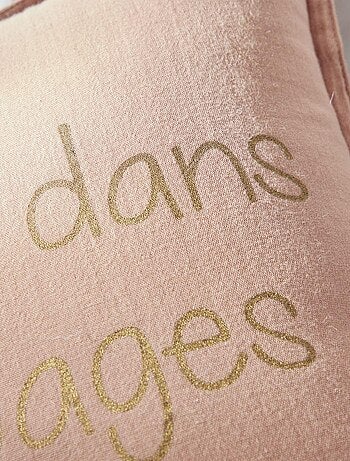 Coussin imprimé gaze de coton LA TETE DANS LES NUAGES