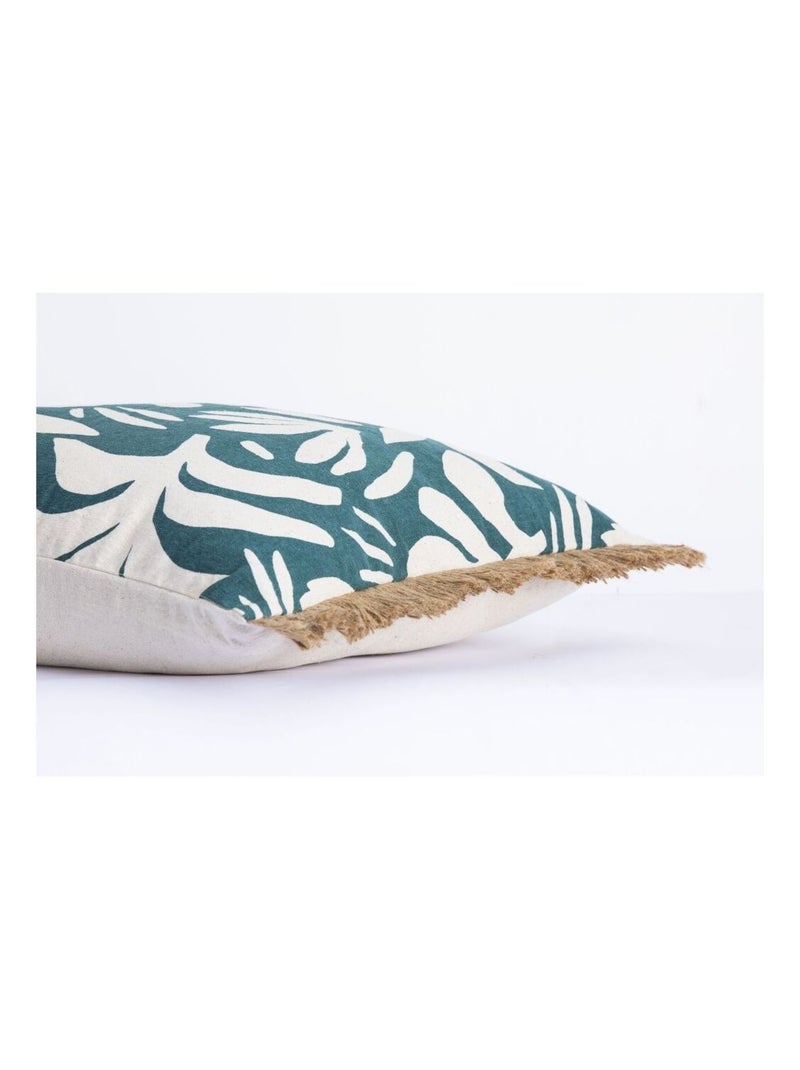 Coussin imprimé Havane Bleu - Kiabi