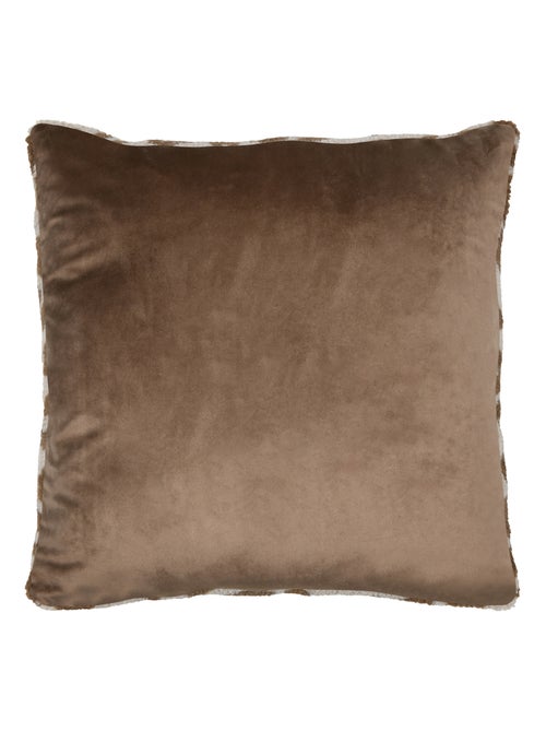 Coussin imprimé léopard - Kiabi