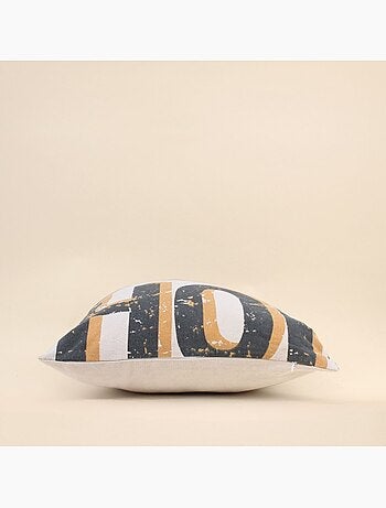 Coussin imprimé "Love Home" 45x45cm