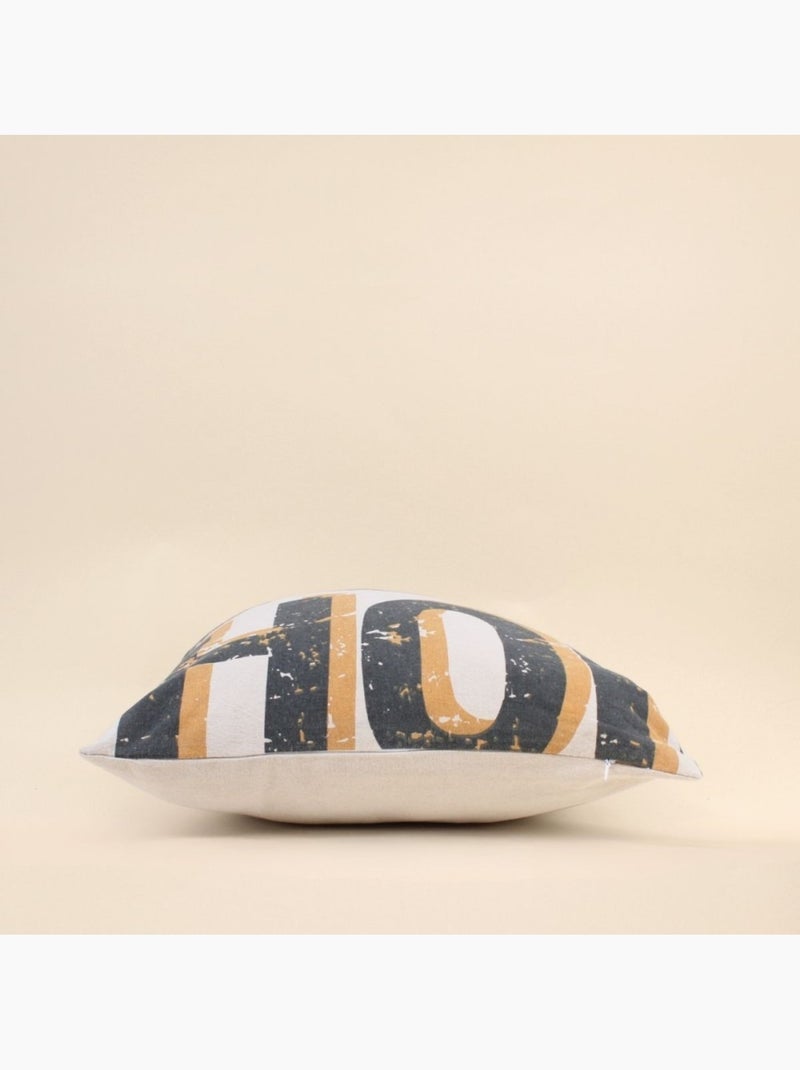 Coussin imprimé "Love Home" 45x45cm Blanc - Kiabi