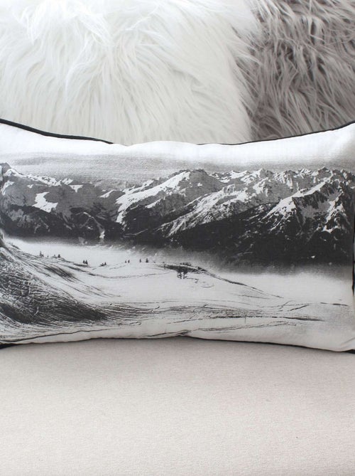 Coussin imprimé montagne EPICÉA - Kiabi