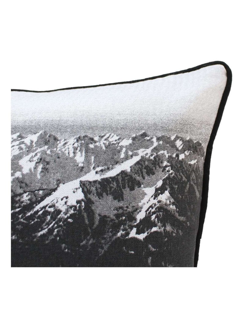 Coussin imprimé montagne EPICÉA Blanc - Kiabi