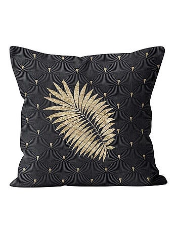 Coussin imprimé pur coton 45x45 cm ELEGANCE, par Soleil d'Ocre