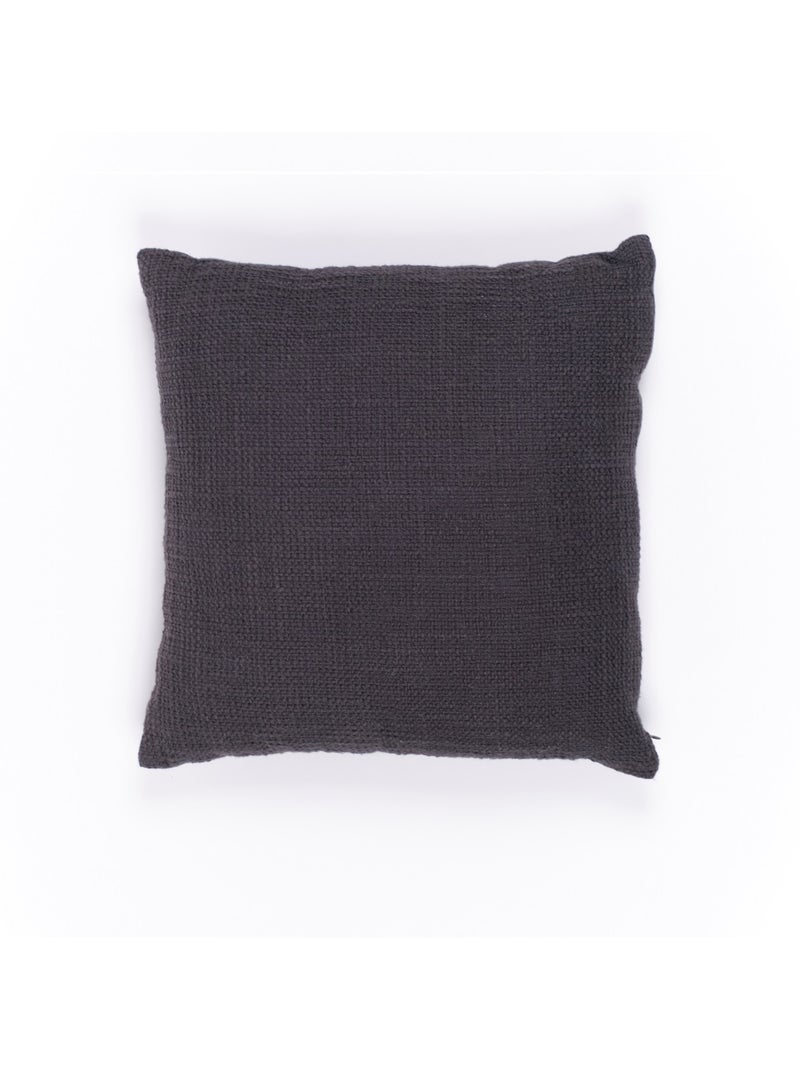 Coussin INDIES FANCY gris anthracite - Kiabi
