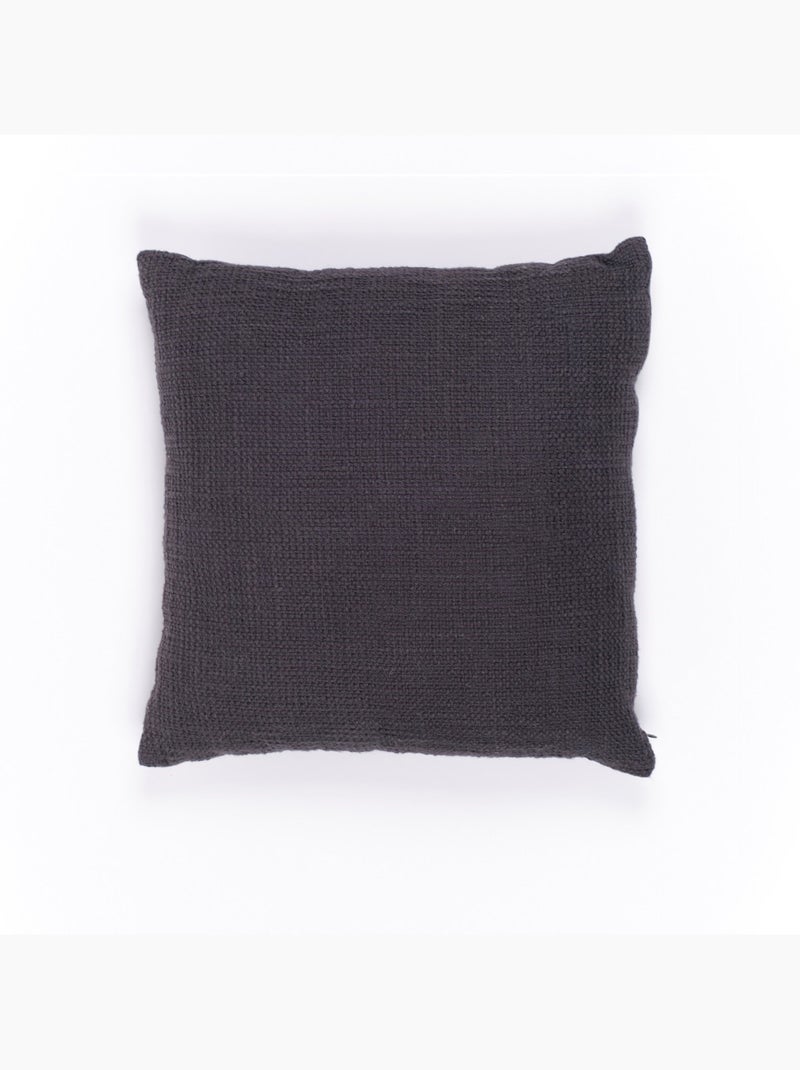 Coussin INDIES FANCY gris anthracite - Kiabi