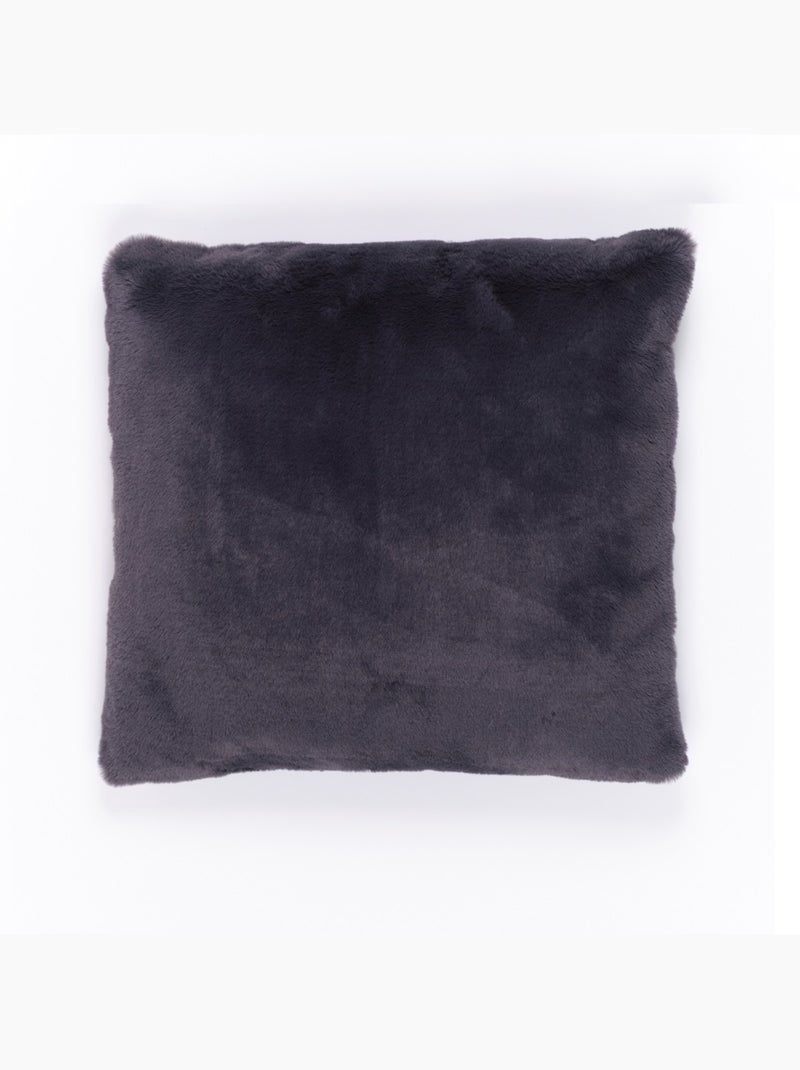 Coussin INDIES gris anthracite - Kiabi