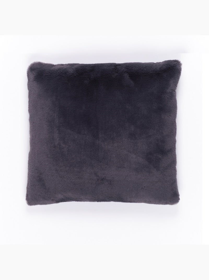 Coussin INDIES gris anthracite - Kiabi