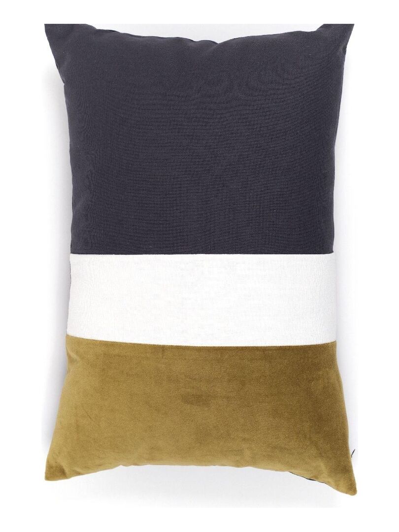 Coussin  'INDIES' 'TODAY' Gris - Kiabi