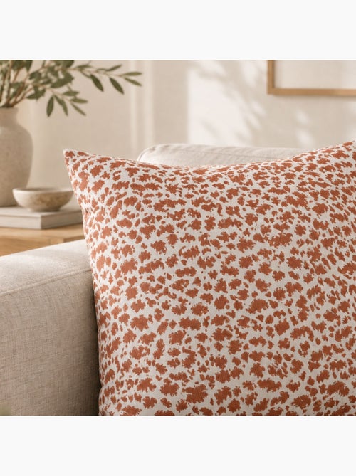 Coussin jacquard abstrait texturé style naturel - Kiabi Coussin jacquard abstrait texturé style naturel - Kiabi