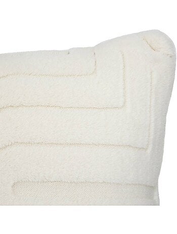 Coussin jacquard Arka Ivoire