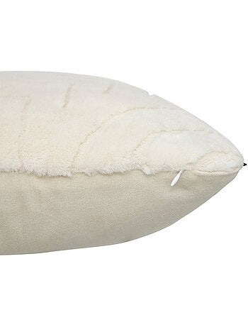 Coussin jacquard Arka Ivoire