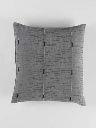 Coussin Jacquard Bicolore Filio Anthracite 40 x 40 cm
