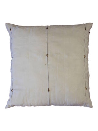 Coussin Jacquard Bicolore Mathis Lin 60 x 60 cm