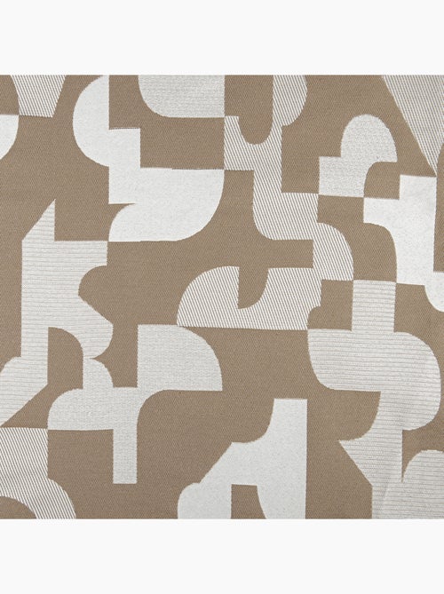Coussin jacquard géométrique texturé rétro - Kiabi Coussin jacquard géométrique texturé rétro - Kiabi
