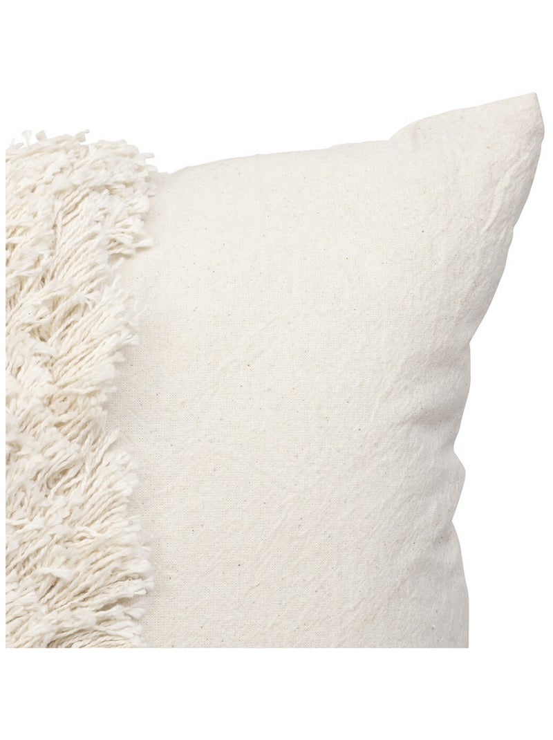 Coussin jacquard Inuit Beige chiné - Kiabi