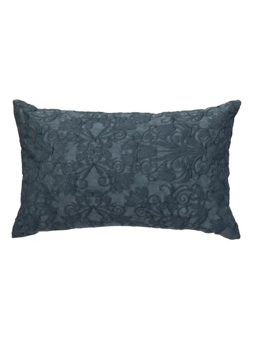 Coussin jacquard style cottage - Kiabi