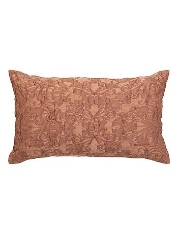 Coussin jacquard style cottage