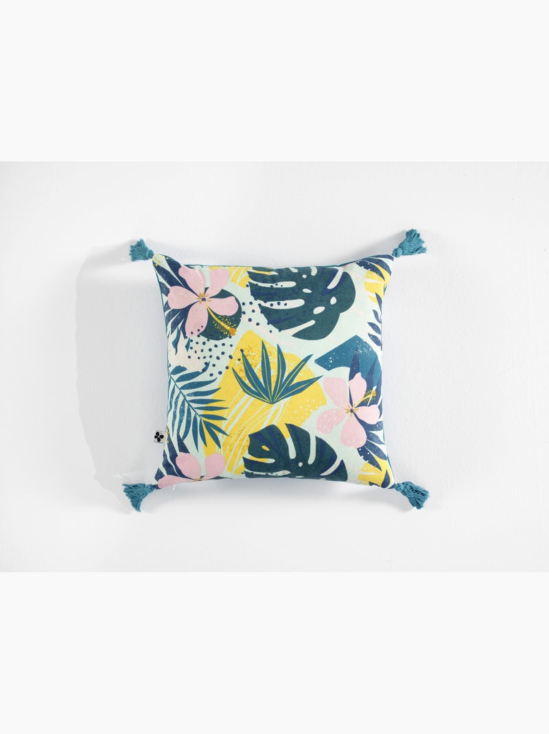 Coussin Jasmin Multicolore - Kiabi