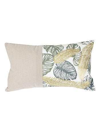 Coussin JUMANJI dos chambray 30X50 'Deko&co'