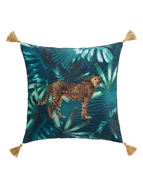Coussin jungle avec guépard - Kiabi