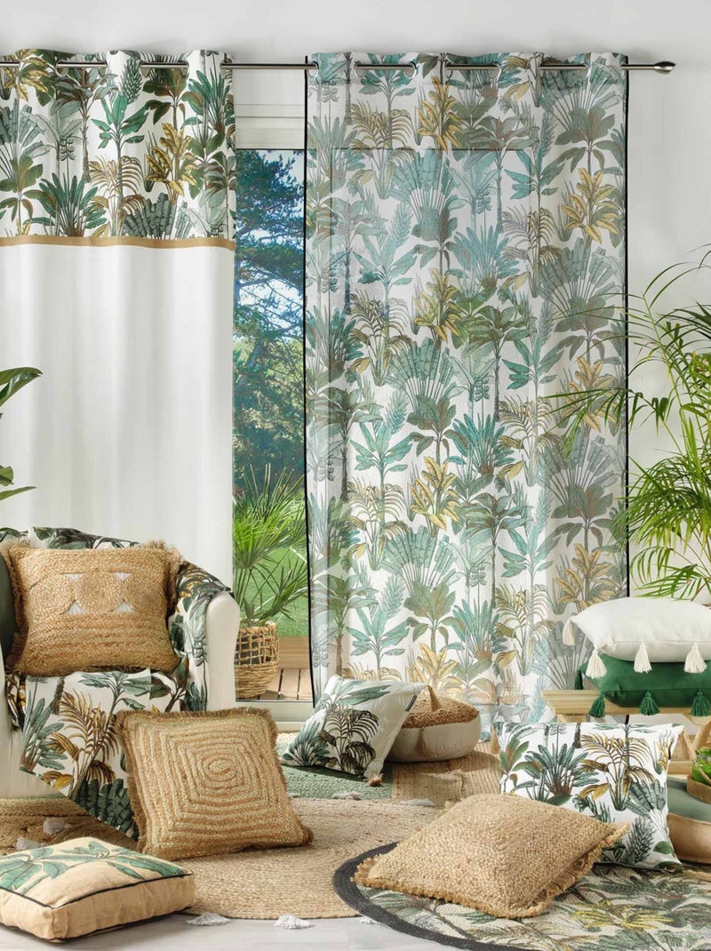 Coussin jungle déhoussable Vert - Kiabi