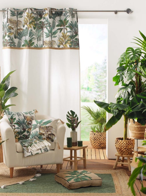 Coussin jungle déhoussable - Kiabi