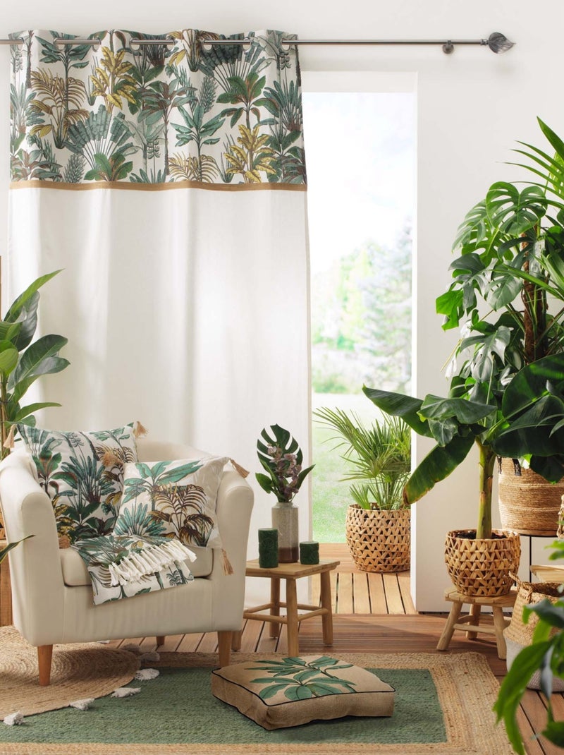 Coussin jungle déhoussable Vert - Kiabi