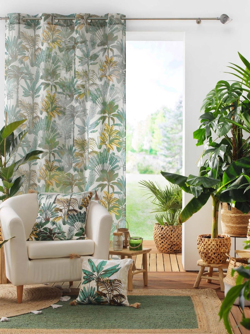 Coussin jungle déhoussable Vert - Kiabi