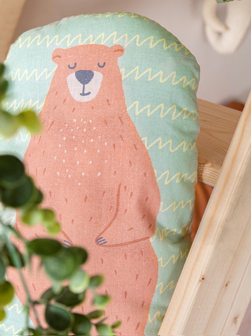Coussin Jungle life "Happyfriday" - Kiabi Coussin Jungle life "Happyfriday" - Kiabi