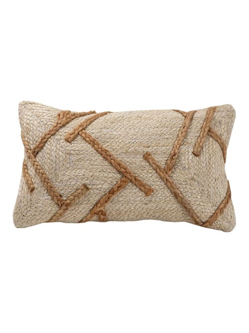 Coussin jute ASTYR 30X50 - Kiabi Coussin jute ASTYR 30X50 - Kiabi