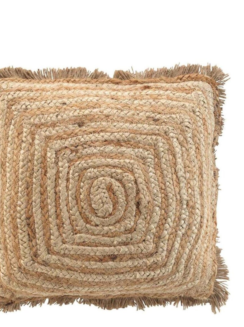 Coussin Jute Tournicotta Beige foncé - Kiabi