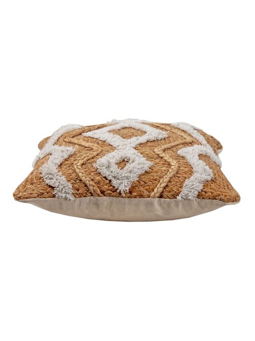 Coussin jute tufté ANKARA 40X40 - Kiabi