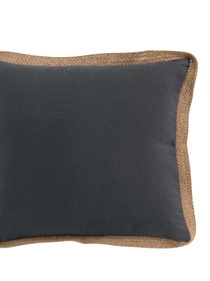 Coussin Kelonia gris anthracite - Kiabi