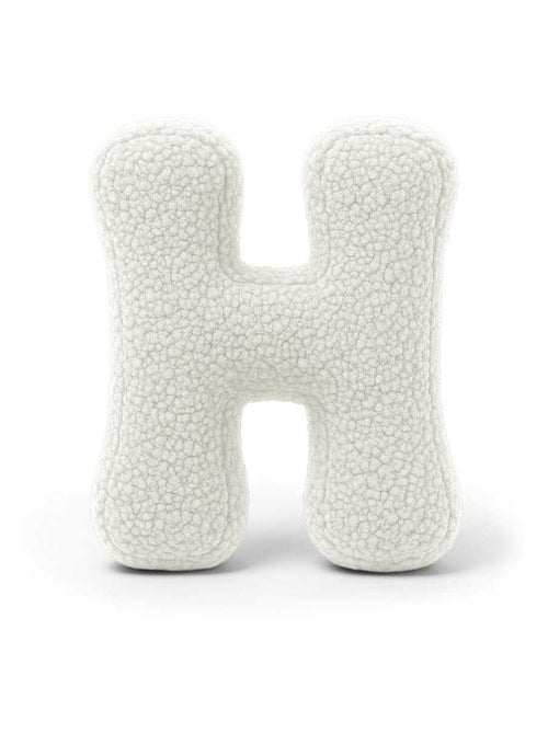 Coussin lettre alphabet- BLANC SALE- H - Kiabi Coussin lettre alphabet- BLANC SALE- H - Kiabi
