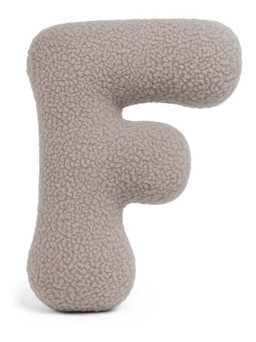 Coussin lettre alphabet- GRIS CLAIR- F - Kiabi Coussin lettre alphabet- GRIS CLAIR- F - Kiabi