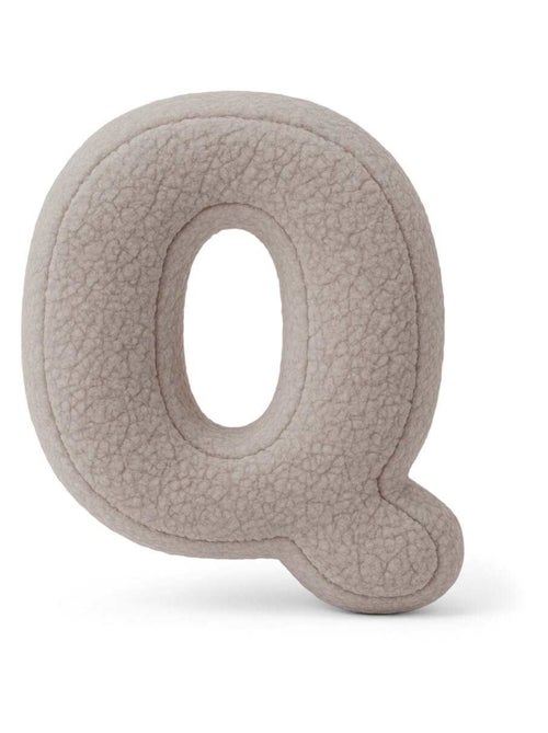 Coussin lettre alphabet- GRIS CLAIR- Q - Kiabi Coussin lettre alphabet- GRIS CLAIR- Q - Kiabi