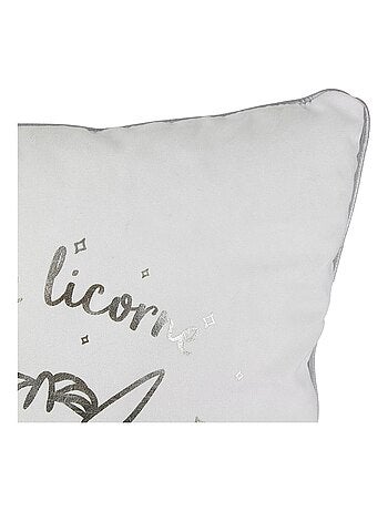 Coussin LICORNE avec passepoil