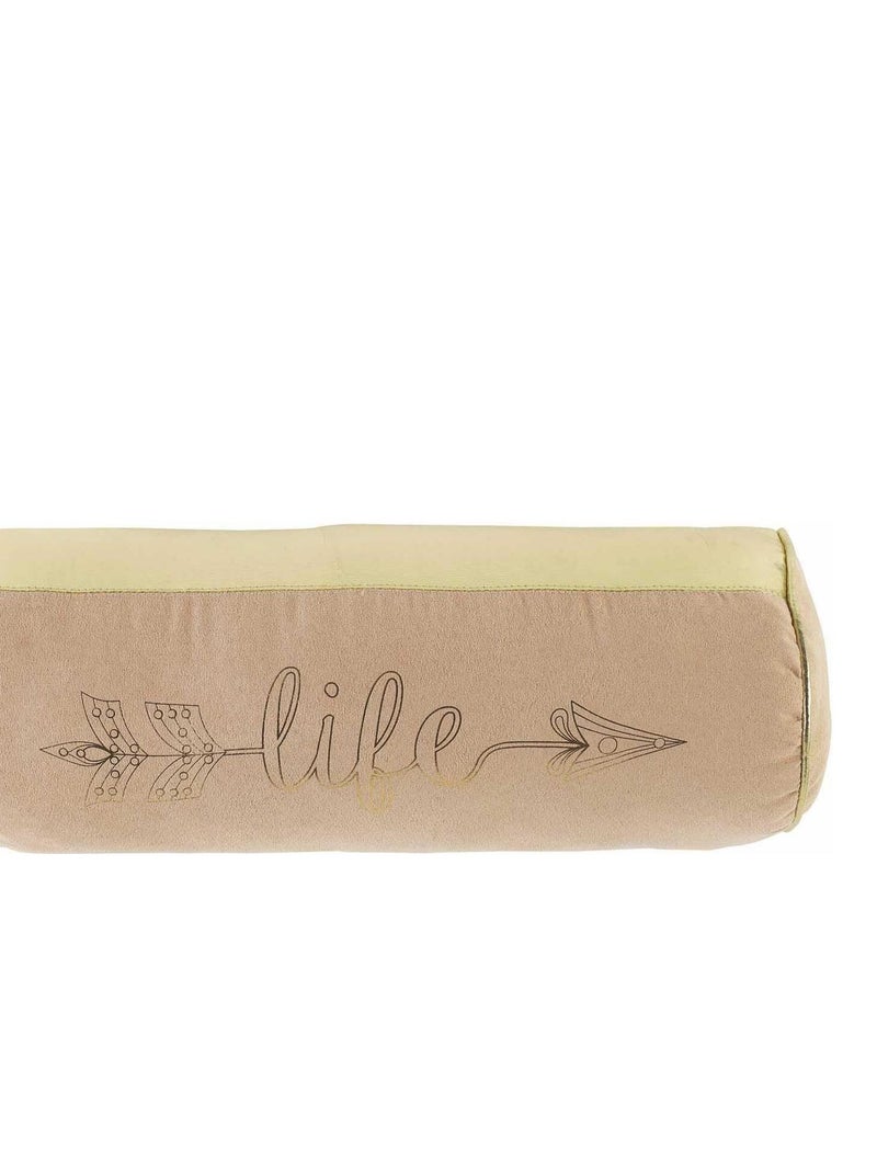 Coussin Life traversin Rose - Kiabi
