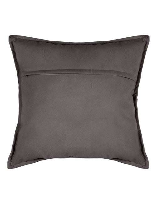 Coussin Lilou déhoussable effet velours en polyester - Kiabi