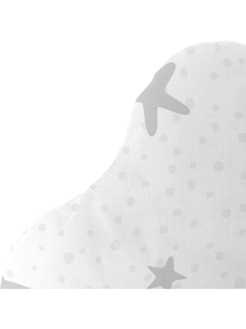 Coussin Little star "Happyfriday" Gris - Kiabi
