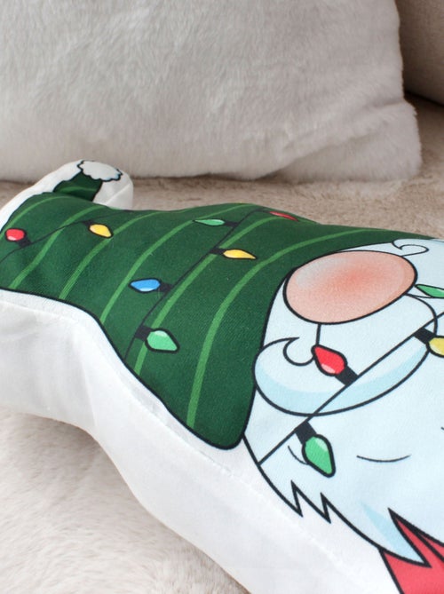 Coussin lumineux led noël 3d 40 x 23 cm – 100 % polyester - Kiabi