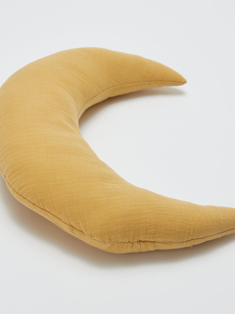 Coussin lune 40 x 40 cm - Kiabi Home Jaune - Kiabi