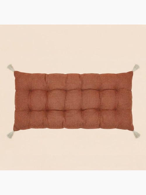 Coussin matelas tissu deperlant anti uv 120x60cm - Kiabi