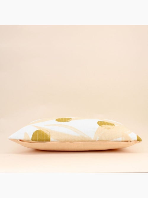 Coussin matelassé motifs feuillage 40x60cm - Kiabi