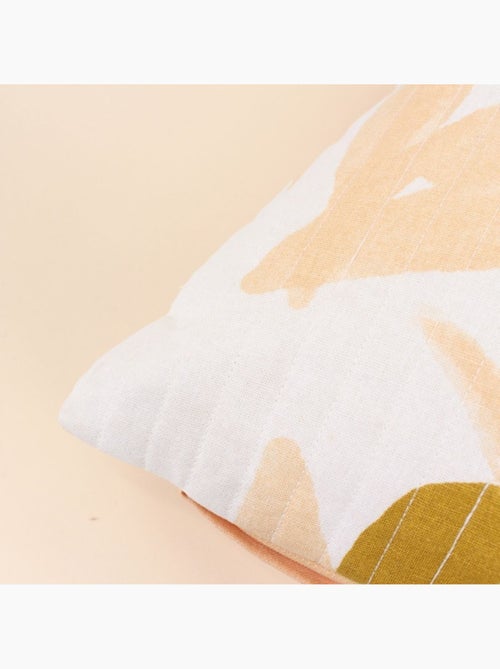 Coussin matelassé motifs feuillage 40x60cm - Kiabi