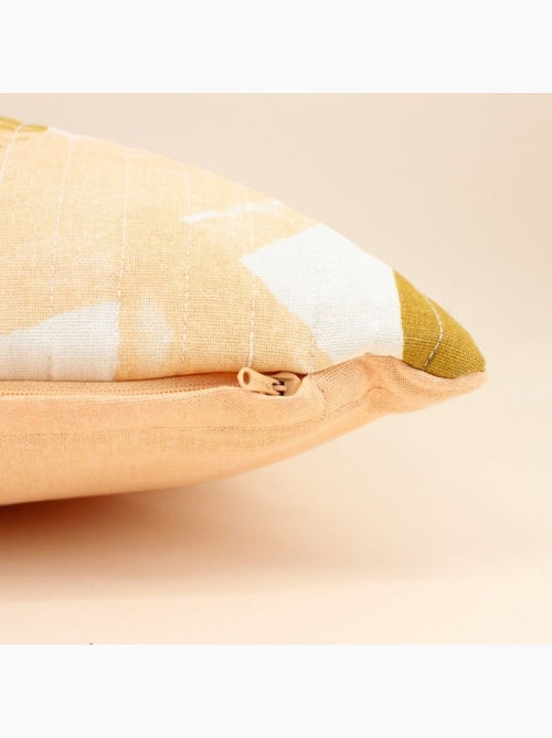 Coussin matelassé motifs feuillage 40x60cm - Kiabi