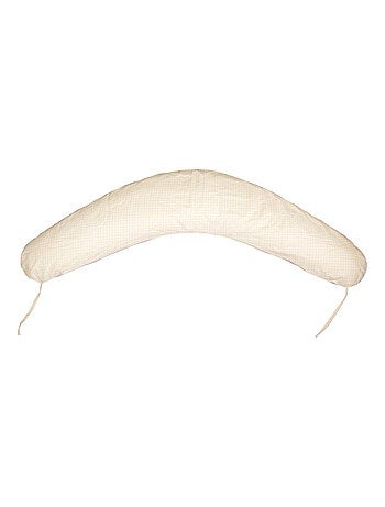 Coussin maternité pre post natal usages multiples à carreaux