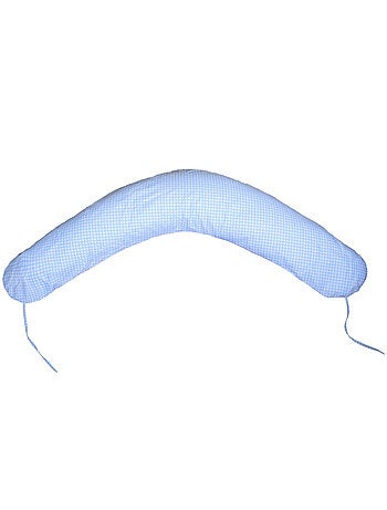 Coussin maternité pre post natal usages multiples à carreaux